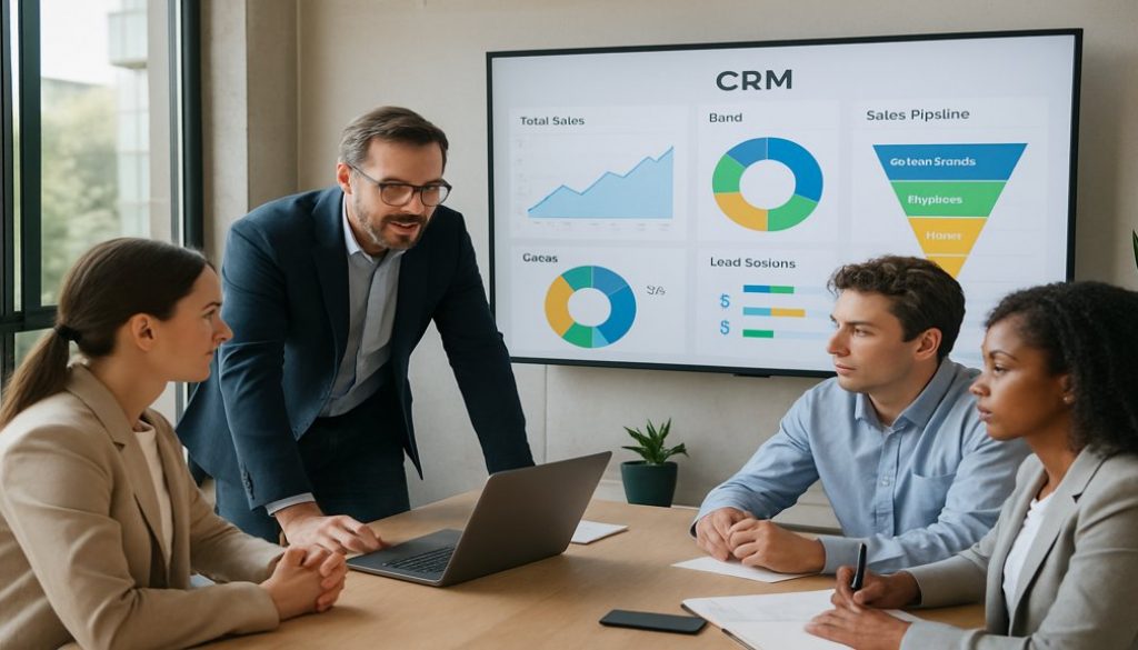 Vertriebssteuerung mit CRM