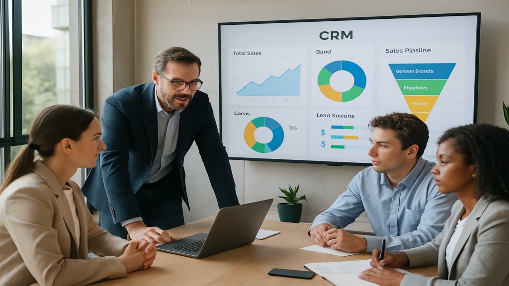 Vertriebssteuerung mit CRM